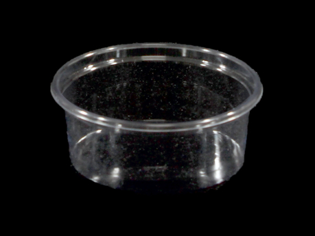 Sauce Bowl, PET, Ø75mm, 80 cc, Transparent