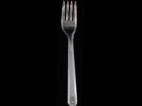 Luxury Fork, PS, 180 mm, Transparent