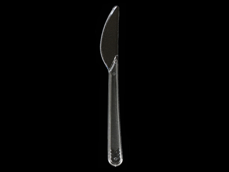 Luxury Knife, PS, 180 mm, Transparent