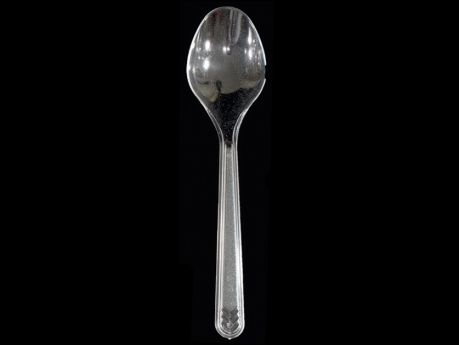 Luxury Spoon, PS, 180 mm, Transparent